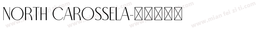 North Carossela字体转换